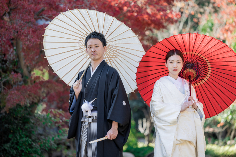 季節感じる空間と和装の調和