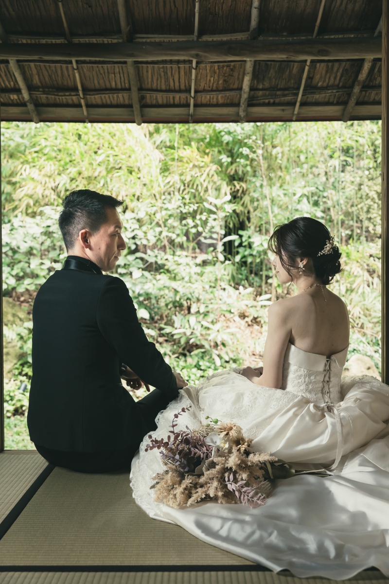 高宮庭園茶寮　自然の中で