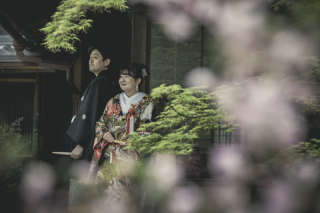 高宮庭園茶寮　冬を越して