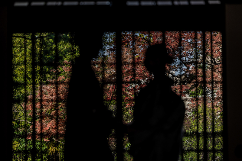 季節感じる空間と和装の調和