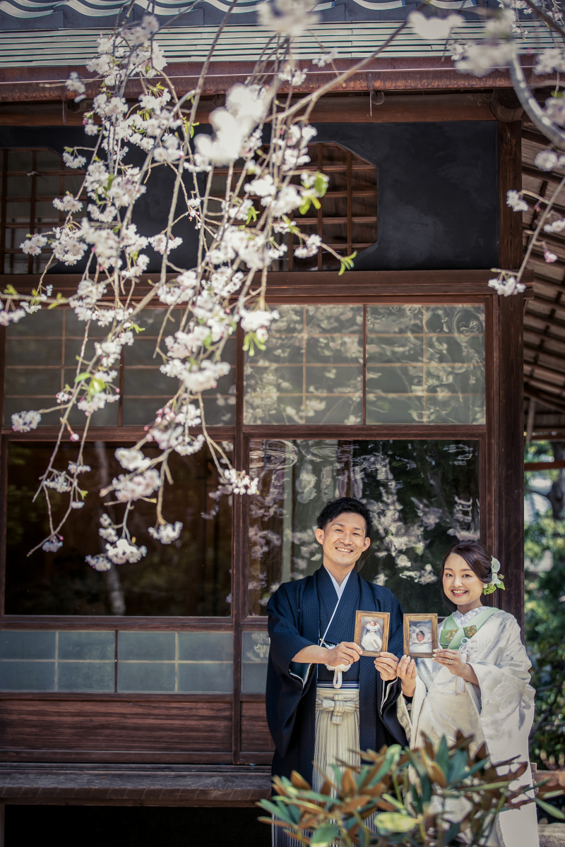 高宮庭園茶寮 和装に包まれたふたりのカタチ