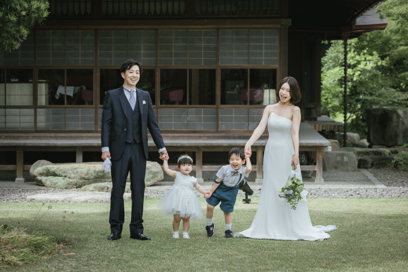 高宮庭園茶寮 家族愛の詰まった写真