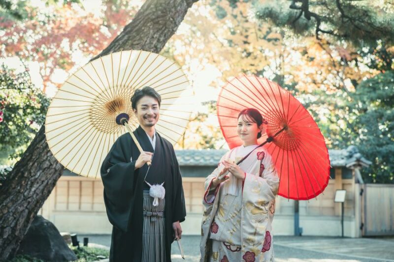 高宮庭園茶寮 紅葉の色付き