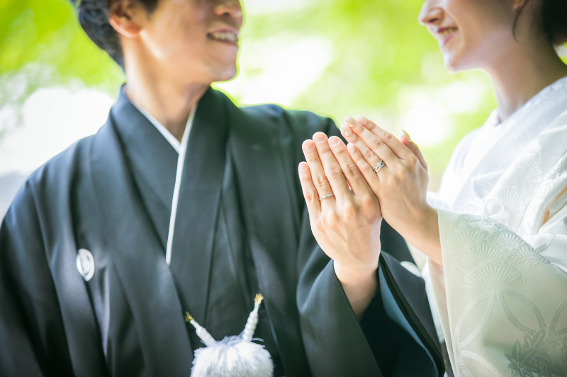 高宮庭園茶寮　お二人らしく