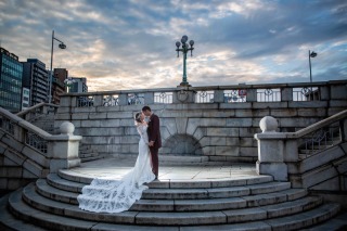 中央公会堂でのロケーション撮影