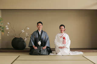 伝統スタイルも屋内庭園でできちゃいます！