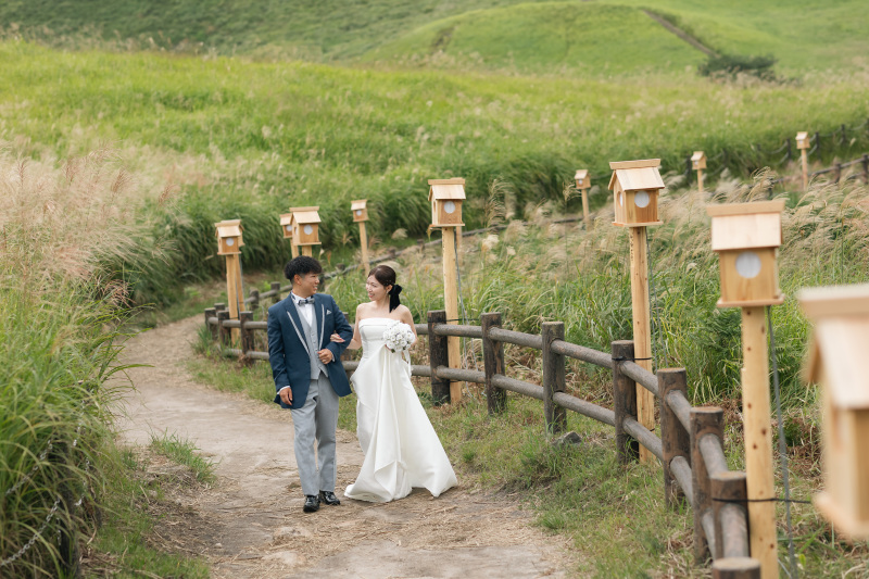 曽爾高原で撮る、自然で大人っぽいロケーションフォト