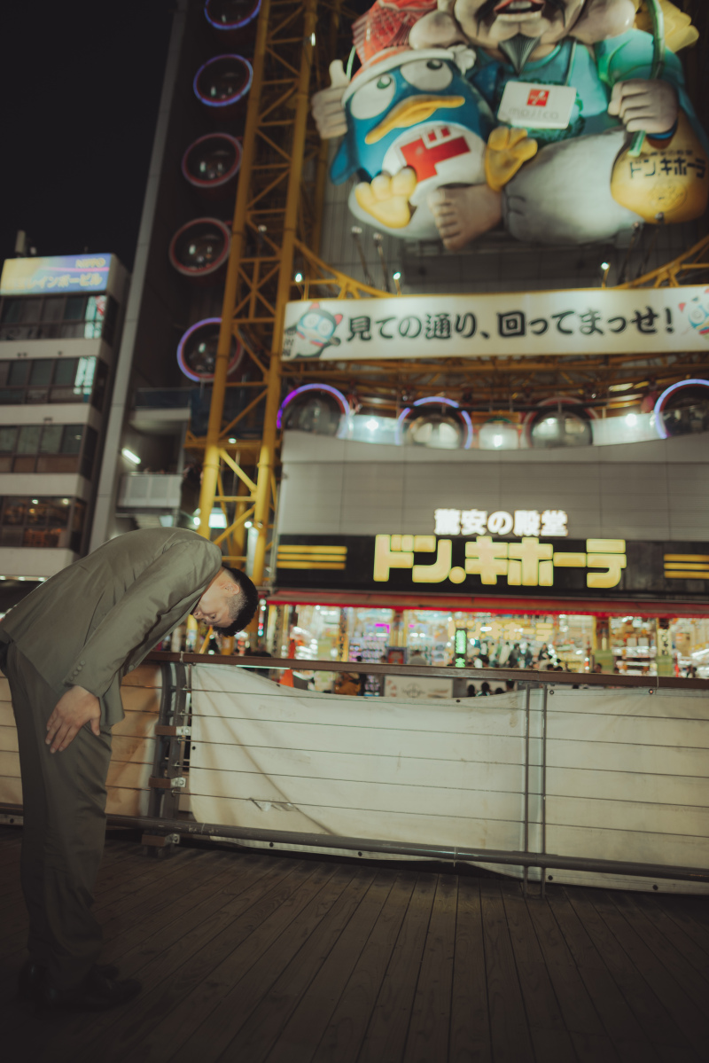 大阪らしさ全開!街ブラロケーションフォト!