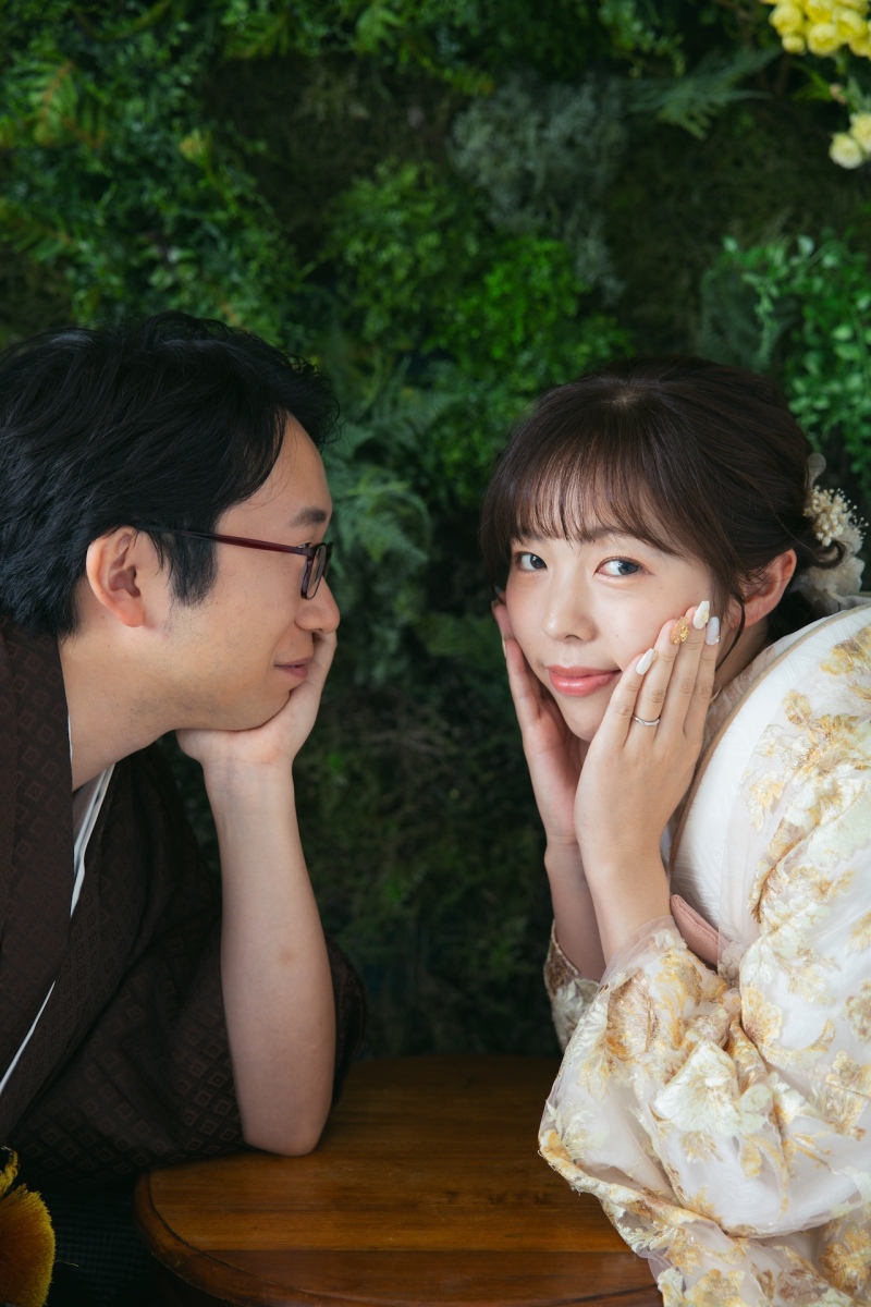 和装でのハウス撮影♪