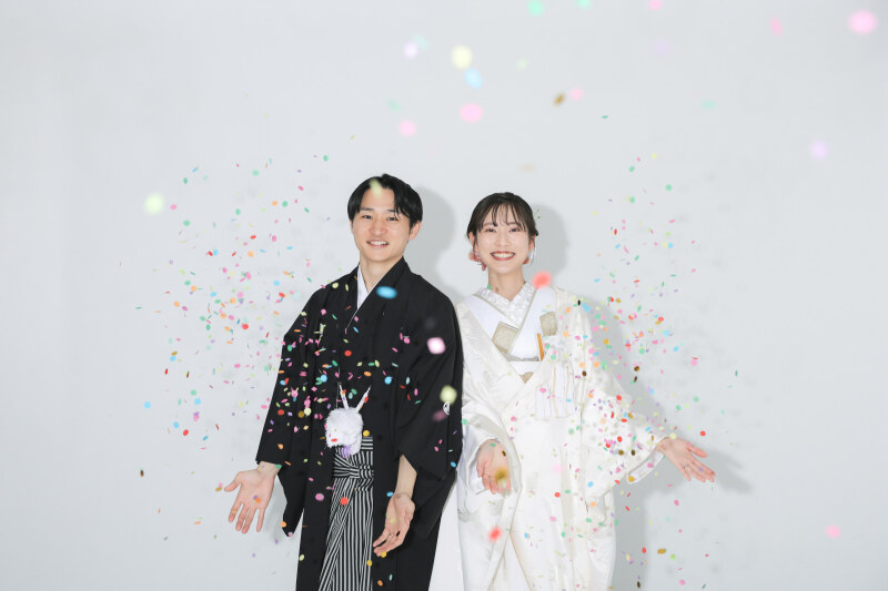 洋装スタジオ和装撮影