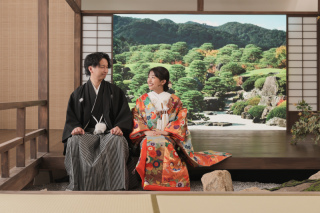 色打掛×カラードレスのスタジオ撮影♪