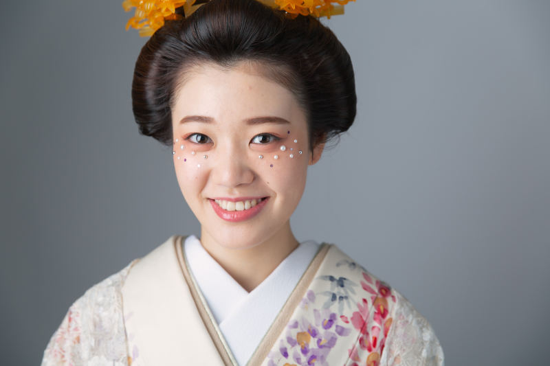 昔ながらの日本髪