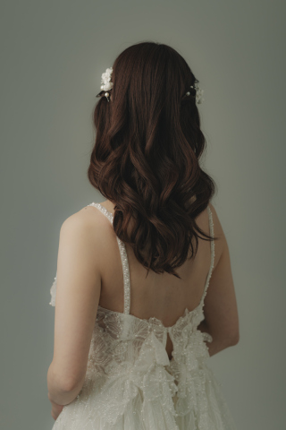 2パターンの髪型でイメージチェンジ⭐︎