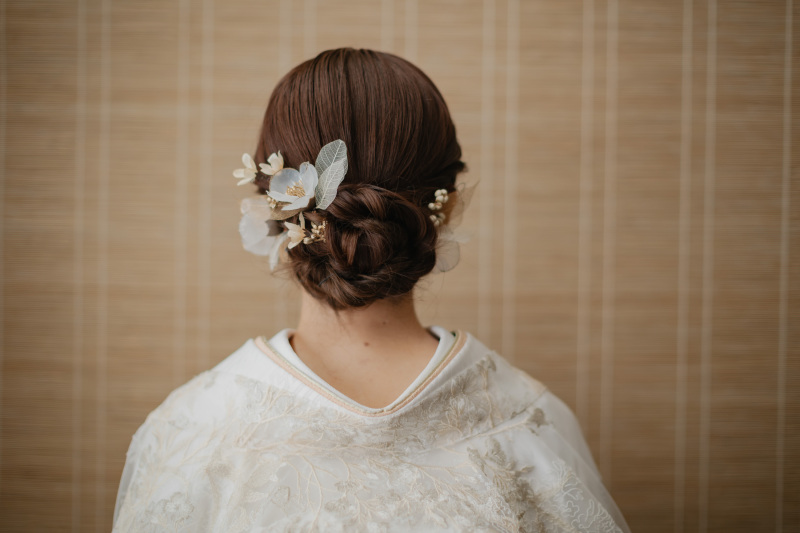 洋装和装ヘアースタイルのご紹介です