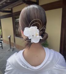 タイトシニヨンアレンジ