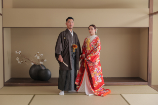 和装も洋装もお二人らしさ全開！