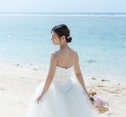 風にも負けないヘアスタイル