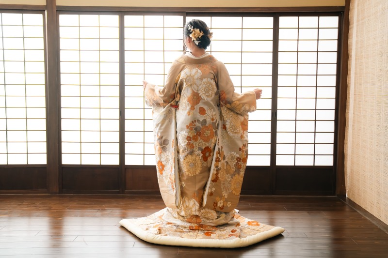 洋装と和装でのスタジオ撮影♪