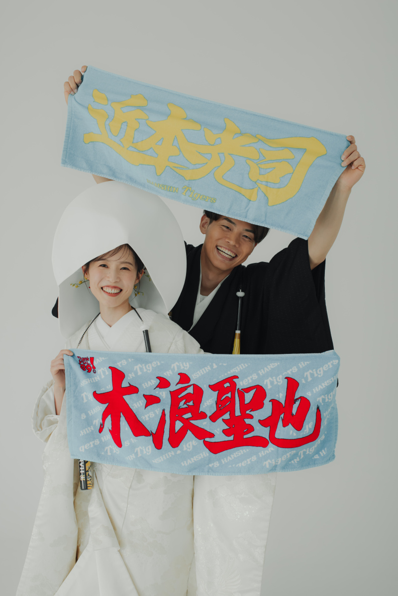 お二人らしいウエディングフォト♪