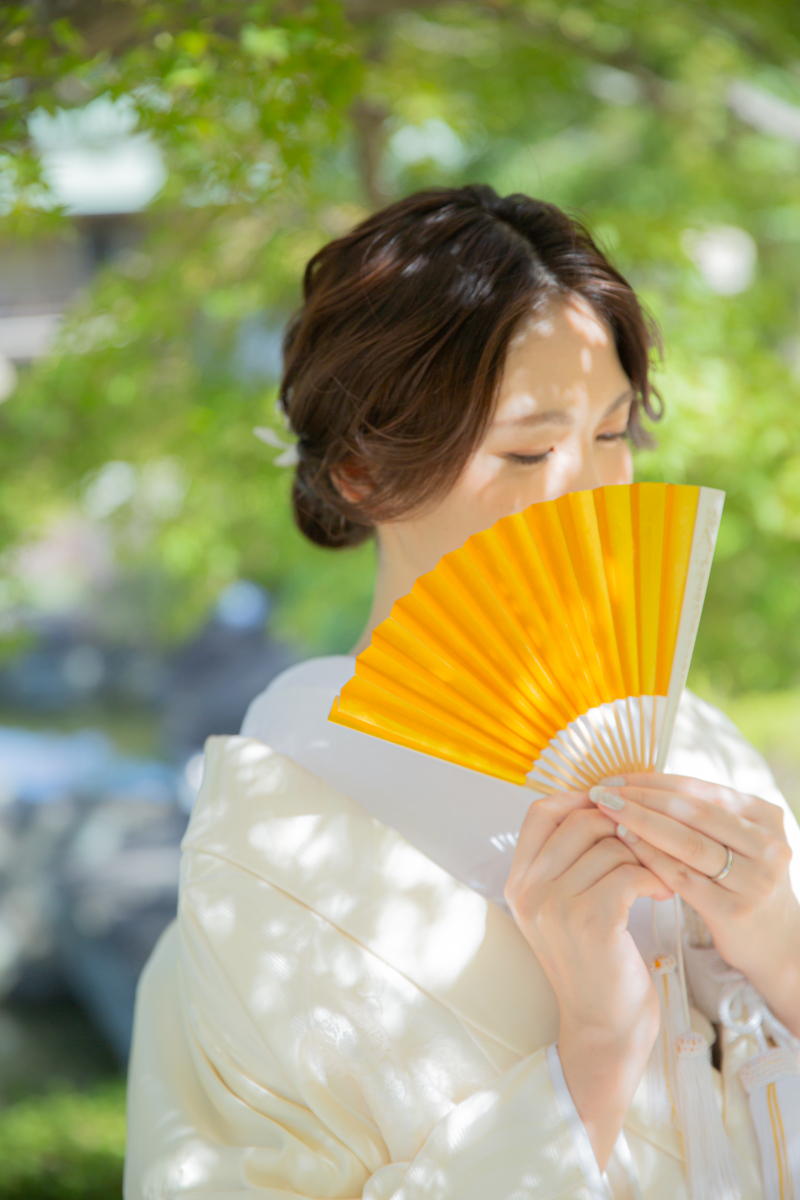 和装らしさ満載!庭園ロケーション