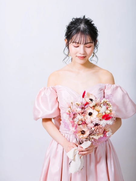 ピンク系カラードレス5選