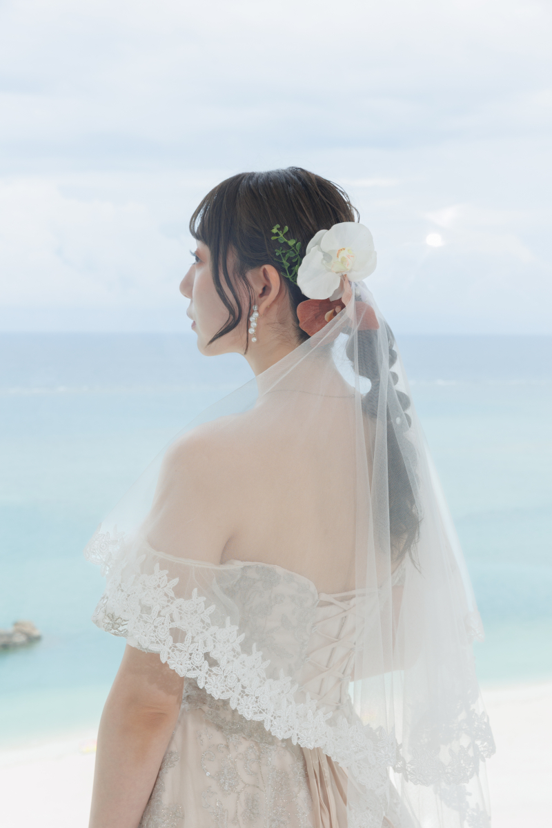 風にも負けないヘアスタイル