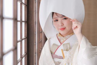 白無垢×ピンク♡