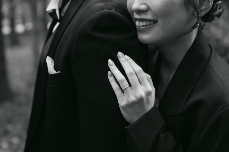 緑の洋装ロケーション