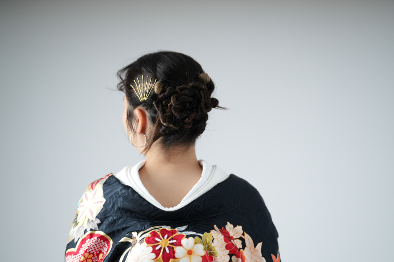 2パターンのヘアメイク●~*