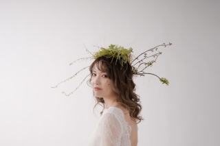 生花×ウェディングフォト