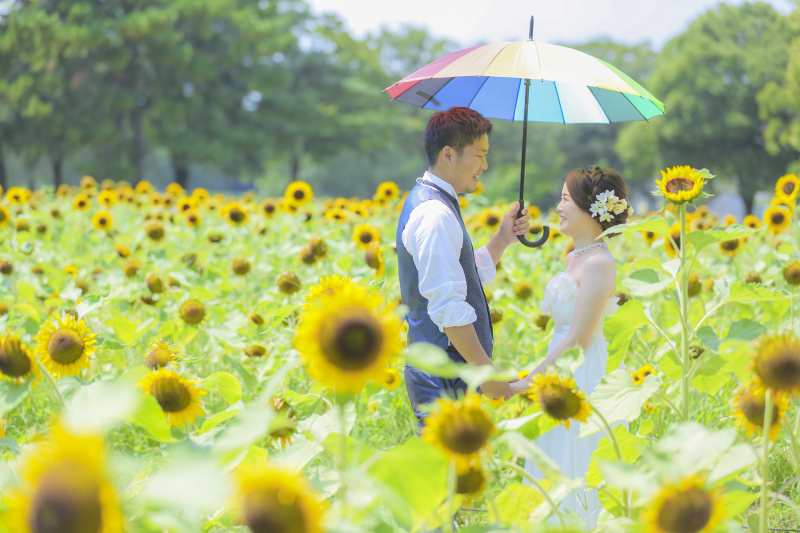 万博記念公園で夏ロケ！