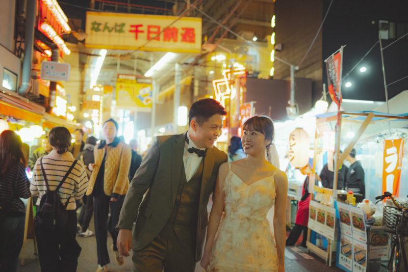 大阪らしさ全開!街ブラロケーションフォト!