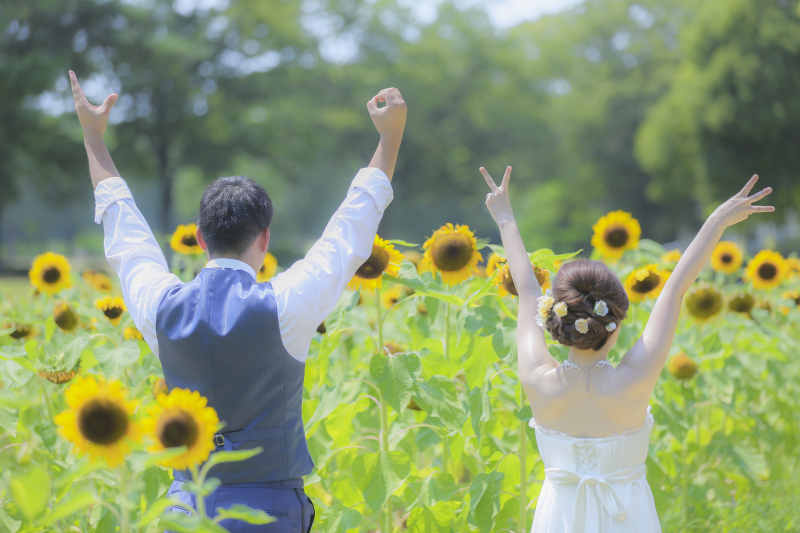 万博記念公園で夏ロケ！