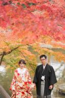 秋の紅葉ロケーション撮影