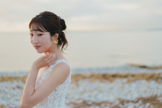 夕日のロケーション撮影♪