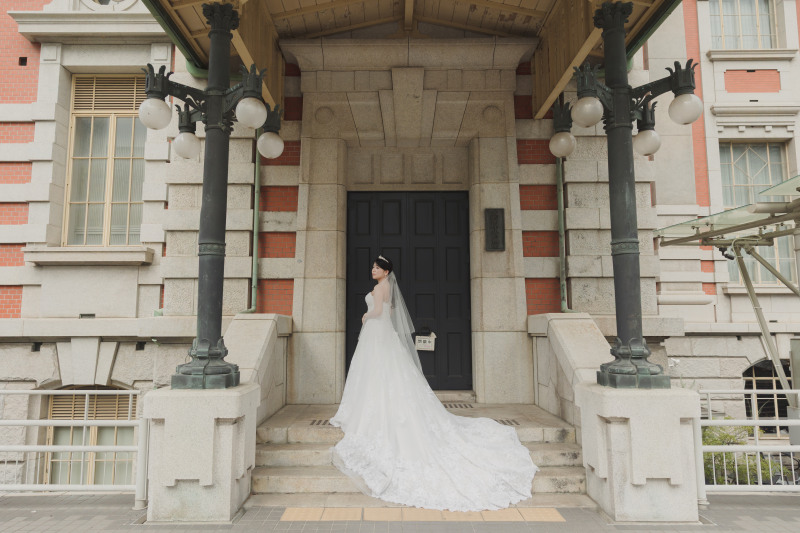中之島での洋装ロケーション♡