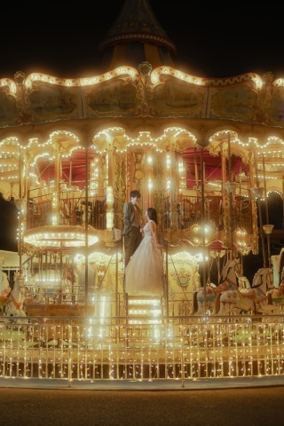 冬季限定ひらパー撮影♪