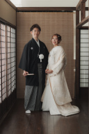 和装スタジオ×洋装ロケーション・:*+.