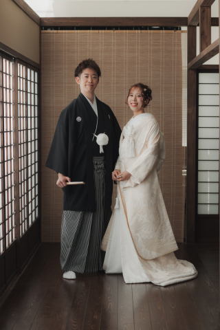 和装スタジオ×洋装ロケーション・:*+.