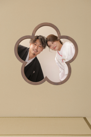 屋内庭園、チャペル撮影*:.｡