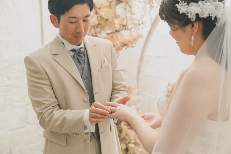 洋装チャペルスタジオ撮影♪