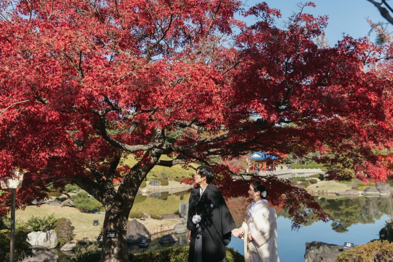大仙公園和装ロケーション