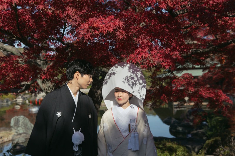 大仙公園和装ロケーション