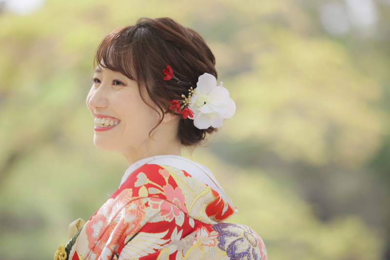 髪が短くてもゆるふわアップスタイル♡