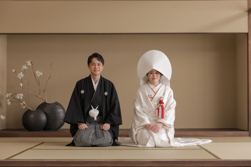 和装屋内庭園