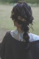 編みおろしヘアスタイル◯