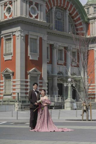 洋装ロケーション撮影