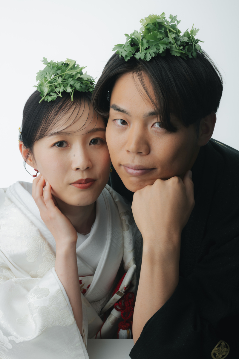 お二人らしいウエディングフォト♪