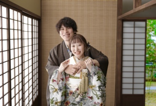 和洋折衷コーディネート × 和庭園