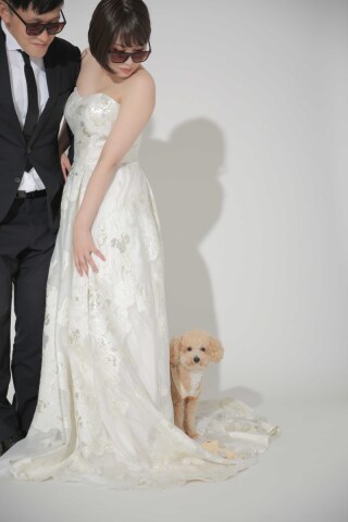 ペットとウエディングフォト